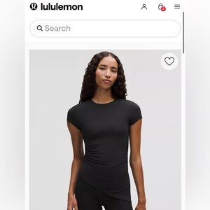 Lululemon Asymmetrical Hem Tee
